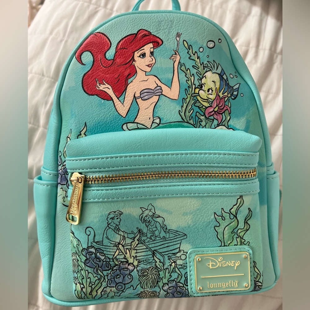 Ariel The Little Mermaid Loungefly Backpack